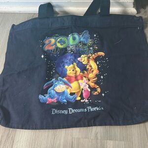 Winnie the Pooh and friends 2004 tote bag ￼